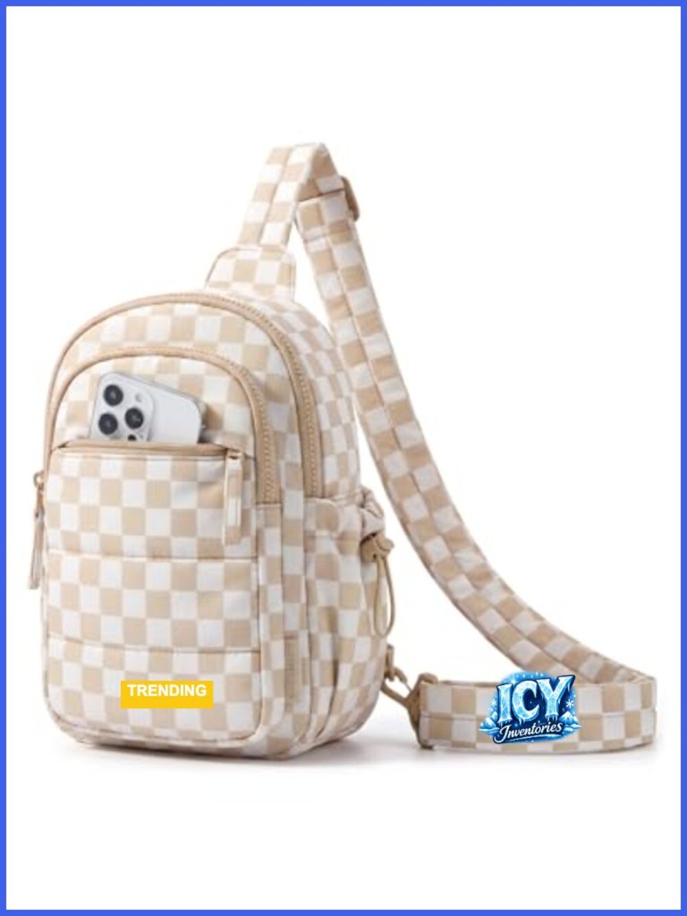 Puffer Sling Bag Crossbody Hobo Handbag RFID Blocking Travel Purse